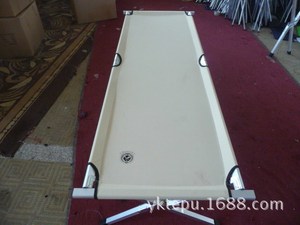 Lit de camping pliable d'extérieur durable au design moderne de haute qualité, en aluminium, avec coussins pour la détente et le bain de soleil - Product Image 5