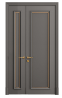 Portes intérieures de chambre en bois laqué de qualité supérieure avec isolation acoustique, design moderne, couleur personnalisable pour la division des espaces