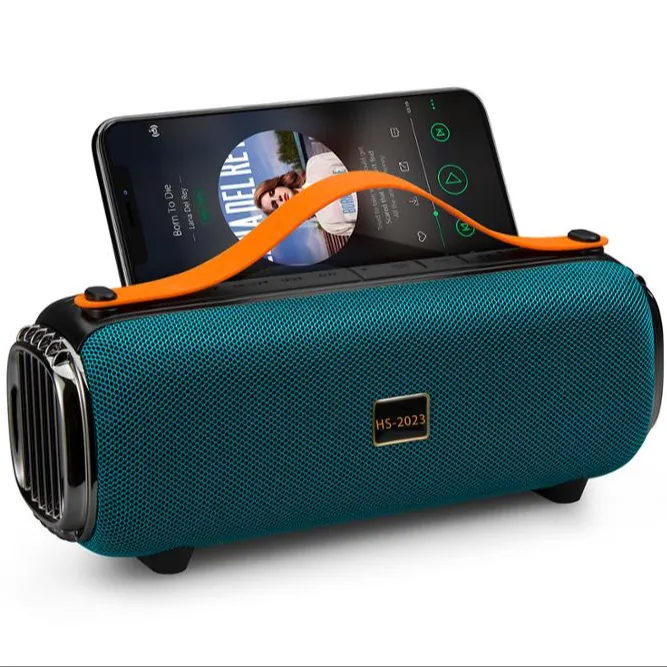 Wireless Speaker Manufacture factory of Newest TWS Portable Stereo Sound BT Speaker Support TF Card USB Slot FM Radio Microphone