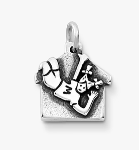 Colgantes <span class=keywords><strong>de</strong></span> <span class=keywords><strong>Plata</strong></span> Inspirados en James Avery, con Diseños <span class=keywords><strong>de</strong></span> Casa, Niña <span class=keywords><strong>de</strong></span> Dibujos Animados, Elefante y Letra, para Pulseras, Collares, Manualidades y Joyería, Regalo - Product Image 3