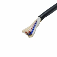 Câble spiralé composite isolé au silicone et au PE, gaine en TPU, blindage tressé robuste pour équipements mécaniques industriels lourds