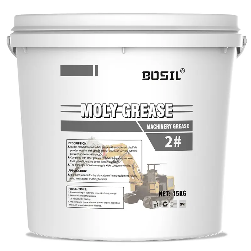 high temperature and pressure resistance Good chemical stability Black molybdenum grease