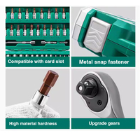 Qualité industrielle et bricolage personnalisable OEM outils à main voiture de plantation ensemble d'outils de jardin valise comprend tournevis peu quantité minimale de commande 1 ensemble