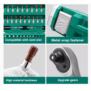 Qualité industrielle et bricolage personnalisable OEM <span class=keywords><strong>outils</strong></span> à main voiture de plantation ensemble d'<span class=keywords><strong>outils</strong></span> de jardin <span class=keywords><strong>valise</strong></span> comprend tournevis peu quantité minimale de commande 1 ensemble - Product Image 4