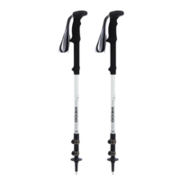 Bâton de randonnée en fibre de carbone 3K, bâton télescopique, canne de marche, autodéfense, alpenstock, bâton de course sur sentier, équipement d'escalade