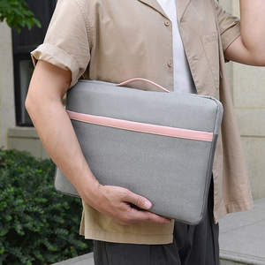 High Quality Custom Office Business Travel <b>Trolley</b> <b>Sleeve</b> Waterproof Large Capacity Polyester Laptop Tote <b>Bag</b> For Women - Product Image 5