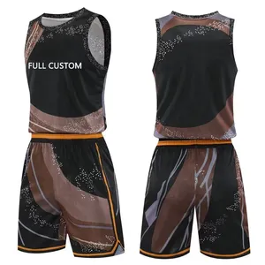 Quick Dry School Students Custom Basketball Jersey Sublimated Basketball Uniforms Basketball Jersey And Shorts
