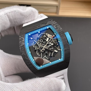 Reloj de Pulsera Mecánico Automático Esqueletizado de Lujo con Caja de Fibra de Carbono Azul, Luminoso e Impermeable, Nuevo Modelo 2026, Superventas - Product Image 2