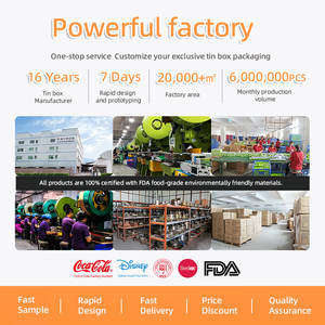 Venta al por mayor personalizado impreso Rectangular de grado alimenticio galleta caja de lata de embalaje de lujo contenedor de regalo <span class=keywords><strong>para</strong></span> el Festival de vacaciones pastel de caramelo - Product Image 4