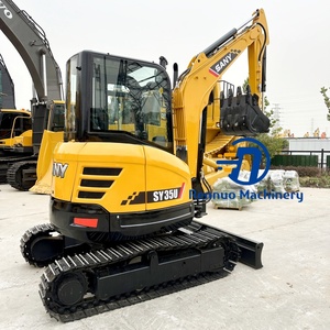 Vente à chaud <span class=keywords><strong>Mini</strong></span> <span class=keywords><strong>pelle</strong></span> sur chenilles d'occasion Bon marché d'occasion 3,5 tonnes Sany SY26 35 Excavatrice à vendre - Product Image 2