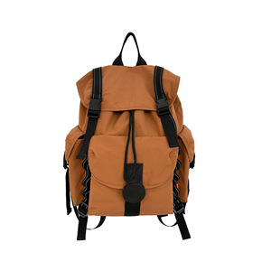 Sac à dos de voyage d'automne personnalisé pour femme, neutre, en nylon imperméable et léger - Product Image 2