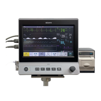 Moniteur patient Edan X10 à écran tactile multiparamètres pour cliniques vétérinaires ECG NIBP SpO2 TEMP IBP CO2