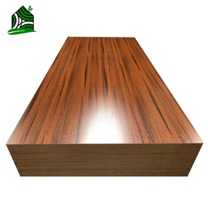 High Quality Wooden UV Plywood Mdf Board Panel 15mm 17mm 18mm Melamine MDF Board for Kitchen Cabinet Door