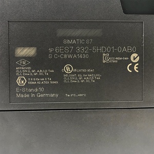 Módulo de Controlador PLC Original SIMATIC S7-300 con Salida Analógica SM 332 6ES7 332-5HD01-0AB0 6ES7332-5HD01-0AB0 en Stock - Product Image 2