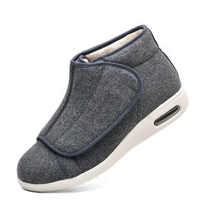 รองเท้าออร์โธปดิกส์ระบายอากาศได้ดี พร้อมสายรัดปรับได้และรองรับส้นเท้า รองเท้าใส่ได้ทุกวันสำหรับผู้ชาย รองเท้าใส่สบาย - Product Image 5