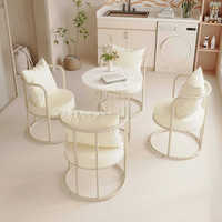 Chaises longues d'appoint pour meubles de salon chaise de salle à manger fauteuil en velours loisirs belle maison chaises de salon pour café