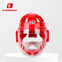 Casque de protection réglable à double visière pour arts martiaux (karaté, taekwondo, samouraï, judo) – Respirant et confortable pour adultes et enfants – Offre spéciale