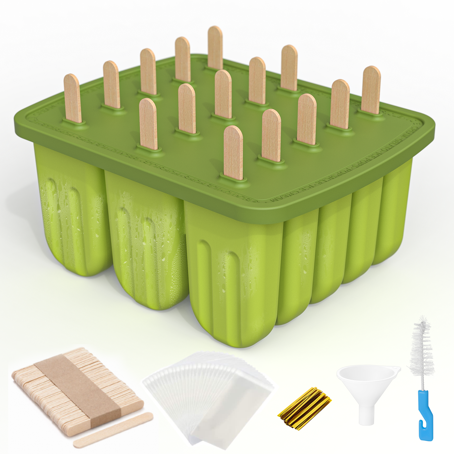 สีเขียว