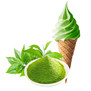 Poudre de crème glacée molle au matcha DDYO, saveur thé, chocolat, lait, fraise, additifs, sucre, sachet, boîte, machines à crème glacée, texture lisse - Product Image 1