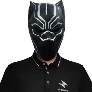Máscara de fiesta de Halloween para adultos, máscara de personaje de película, <span class=keywords><strong>Pantera</strong></span> <span class=keywords><strong>Negra</strong></span>, fiesta de horror, máscara de Ambiente, tamaño al por mayor - Product Image 1