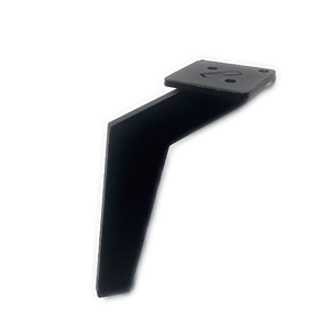 Pata de muebles de hierro con recubrimiento negro personalizado, patas de <span class=keywords><strong>Metal</strong></span> para sofás de 170mm, Hardware de muebles, patas de acero para sofá - Product Image 1
