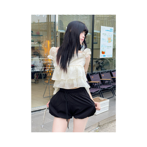 Low MOQ <b>Bermuda</b> <b>Shorts</b> for <b>Women</b> Plus Size High Waist Breathable OEM Service Vietnam Manufacturer Free Sample - Product Image 3