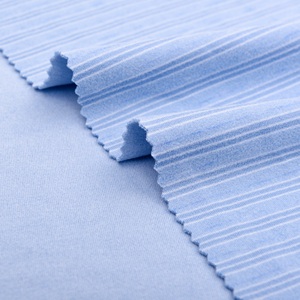 <span class=keywords><strong>Tissu</strong></span> <span class=keywords><strong>polaire</strong></span> thermique Derong à rayures en Lyocell/Laine/Soie, fourni en gros par l'usine, pour vêtements décontractés - Product Image 6