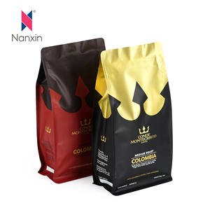 Venta al por mayor de lujo personalizado Mini 1kg 50kg goteo verde grano de <span class=keywords><strong>café</strong></span> suave al tacto válvula Kraft blanco Stand up bolsa Mylar bolsas para <span class=keywords><strong>café</strong></span> - Product Image 3