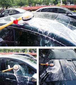 Kleine Wasserbetriebene Chenille-Rotationsbürste für die Autoreinigung, Ultra-Weiche Detailbürste - Product Image 4