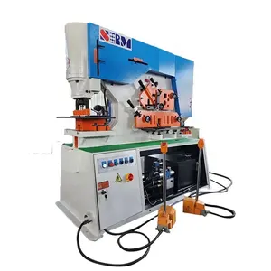 Low Cost Best Quality Q35Y-20 Hydraulic Hole Punching And Shearing Ironworker Machine Easy To Operation