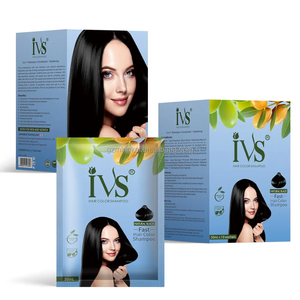 IVS usage domestique 10 Mins Hair Dye 30 ml shampooing de coloration des cheveux 4 couleurs shampooing de coloration permanente pour marque privée OEM vente en gros - Product Image 4