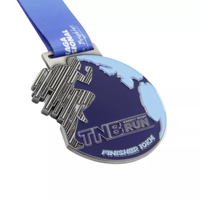 Médaille de sport en métal avec ruban, trophée or, argent, bronze, souvenir, prix, best-seller