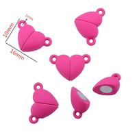 Usine bricolage mode gros coeur magnétique or amour pendentif fermoirs pour la fabrication de bijoux