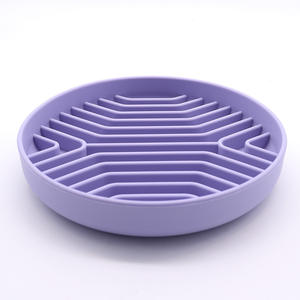 2025 Novo Luxo Atacado Logotipo Personalizado Lamber Mat Silicone Alimentação Alimentos <span class=keywords><strong>Pet</strong></span> Dog Cat Slow <span class=keywords><strong>Bowl</strong></span> - Product Image 6
