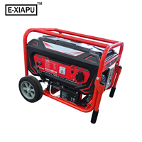 Générateur portable à essence/essence E-XIAPU 220V 50Hz 3kva monophasé, moteur 4 temps, démarrage électrique 12V CC