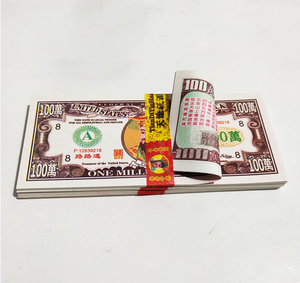 7777 $ Hell Bank Money America Ancestor Money à brûler pour la bonne fortune et Festival Prop Movie Funny Money Paper - Product Image 5