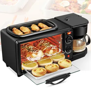 Damla kahve ile 2021 yeni marka kahvaltı sandviç makinesi otomatik çok fonksiyonlu kahvaltı makinesi 3 In 1