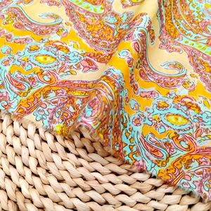 Haute qualité Paisley Design 100 coton tissu <span class=keywords><strong>imprimé</strong></span> coton tissu pour femmes femmes filles hommes garçons vêtements - Product Image 2