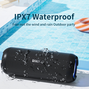 Altavoces inalámbricos amplificados LED IPX RGB a prueba de agua de 40W tela de moda pequeños BT Boomboxes diseño privado - Product Image 5