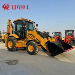 Chargeuse-pelleteuse de luxe 3 tonnes <span class=keywords><strong>4AM</strong></span> avec direction intégrale et marche arrière en crab, godet de 1,7 m³, machine de terrassement multifonctionnelle 4x4 - Product Image 5