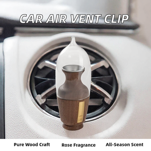 Quemador de incienso indio de aromaterapia religiosa para ventilación de coche, de madera de sequo, en blanco para sublimación, con aroma a rosas, para impresión por transferencia térmica - Product Image 2