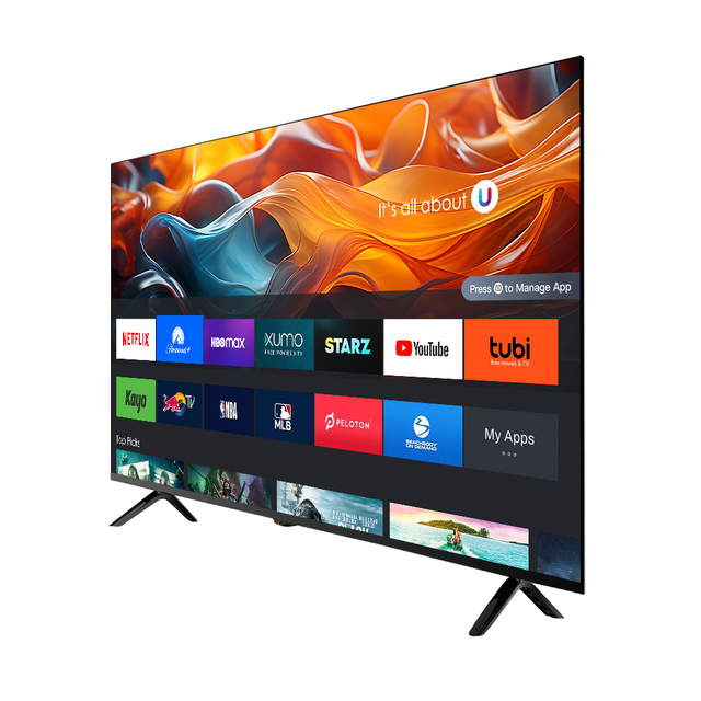OEM 32 Inch HDTV 4K Smart TV Android WiFi FHD LED TV with TV Motherboard for Hotel