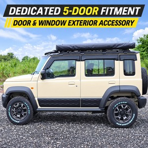 Deflettore Pioggia per Finestrini Jimny 5 Porte, Protezione Acrilica Larga e Spessa, Adesivo 3M Senza Foratura - Product Image 2