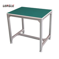Cadre en aluminium établi poste de travail Table de travail multifonction industrielle extrudée Profilé en aluminium personnalisé