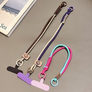 สายคล้องโทรศัพท์แบบสั้น สายถักแบบเชือก พร้อมจี้รู<span class=keywords><strong>ป</strong></span>หัวใจ <span class=keywords><strong>ป</strong></span>้องกันการสูญหาย สายไนลอนหลากสี พร้อมแถบผ้า - Product Image 6