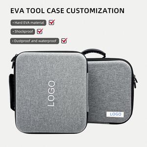 กระเป๋าเดินทางแบบพกพาสำหรับ DJI Mini 3 Pro กระเป๋าเก็บอุปกรณ์เสริมโดรน กระเป๋า EVA แบบมีซิปปิด ดีไซน์เรียบง่าย - Product Image 3