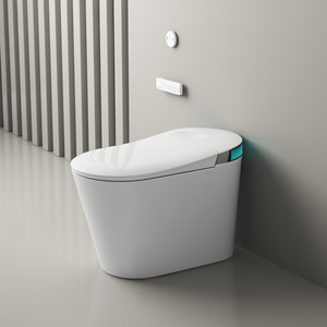 <span class=keywords><strong>Pavimento</strong></span> <span class=keywords><strong>a</strong></span> parete uscita posteriore un pezzo automatico sciacquone Smart <span class=keywords><strong>wc</strong></span> per Hotel e accessori per il bagno - Product Image 2