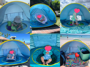 Protection solaire anti-ultraviolet Jouet pour enfants <span class=keywords><strong>Petite</strong></span> maison Étanche Pop-Up Tefal Tissu enduit d'argent Camouflage <span class=keywords><strong>Tente</strong></span> portable - Product Image 6