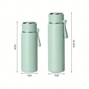 Bouteille d'eau isotherme personnalisable - Thermos en acier inoxydable personnalisé pour le sport et les voyages - Product Image 6