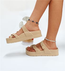 Sandales à talons en EVA à semelle épaisse 2024, confortables, avec massage, semelle souple, pantoufles pour femmes, été, convient aux couples - Product Image 6